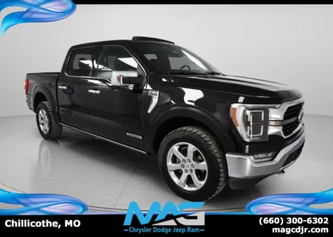 Black 2021 Ford F-150 King Ranch for sale in Chillicothe, MO