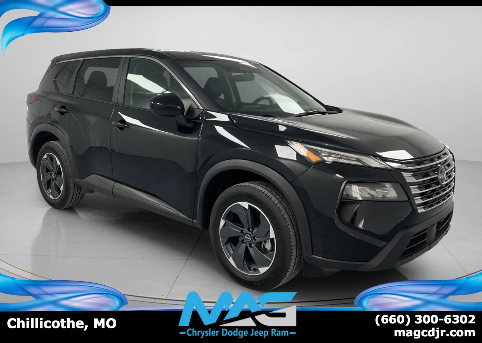 Black 2025 Nissan Rogue SV for sale in Chillicothe, MO
