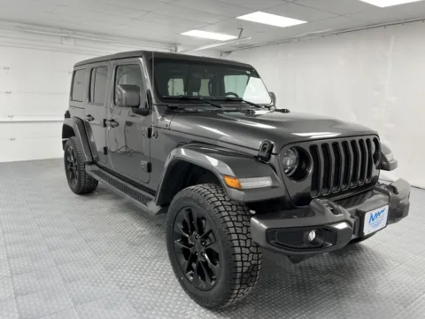 Gray 2021 Jeep Wrangler Unlimited Sahara High Altitude for sale in Chillicothe, MO