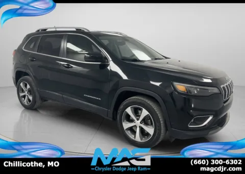 Black 2019 Jeep Cherokee Limited for sale in Chillicothe, MO