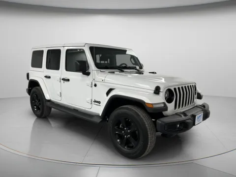 White 2020 Jeep Wrangler Unlimited Sahara Altitude for sale in Chillicothe, MO