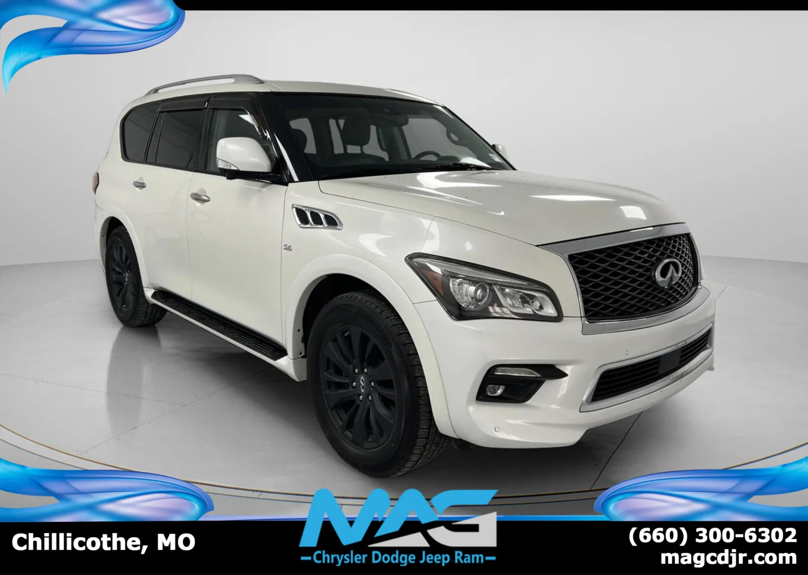 2016 INFINITI QX80 4WD 4dr for sale in Chillicothe, MO