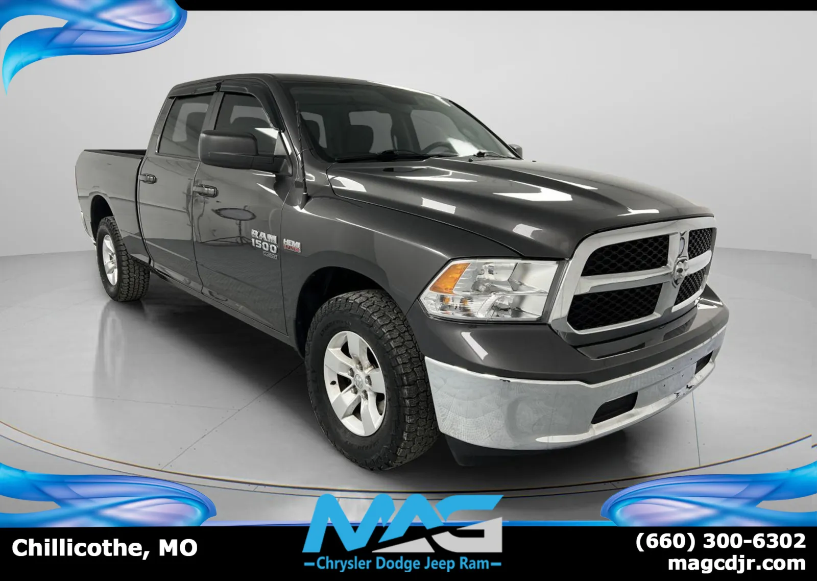 Gray 2021 Ram 1500 Classic SLT for sale in Chillicothe, MO