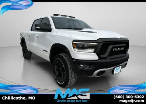 White 2019 Ram 1500 Rebel for sale in Chillicothe, MO