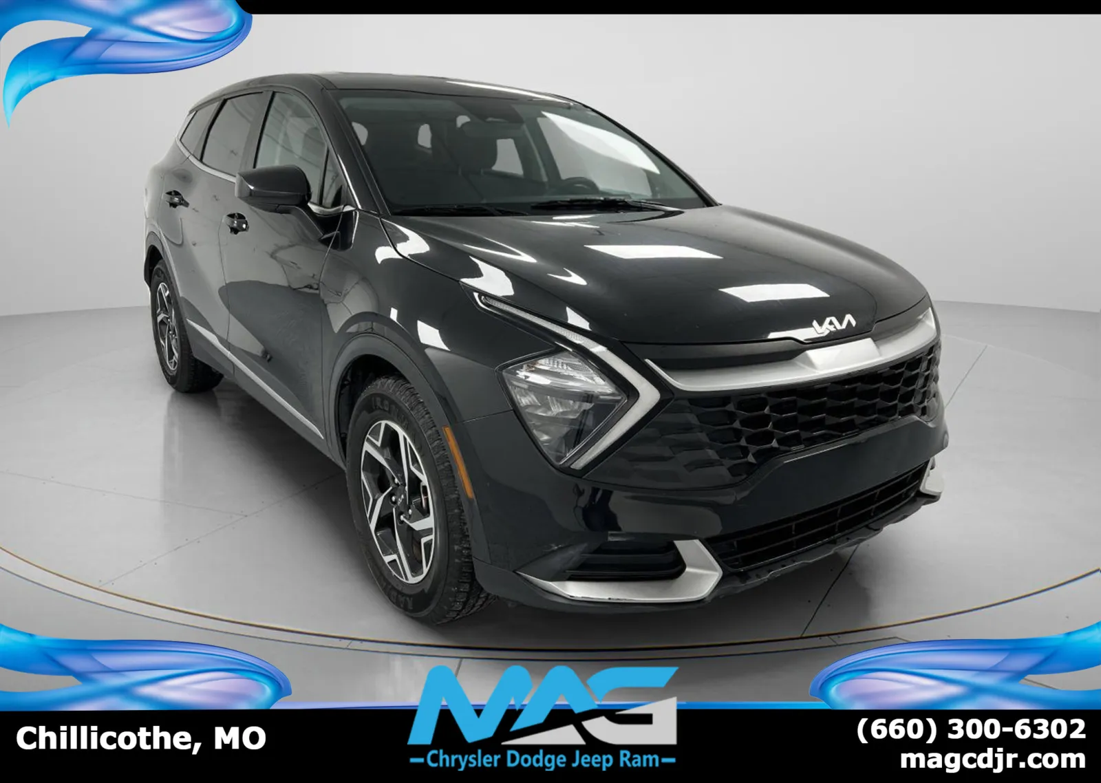 Black 2023 Kia Sportage LX for sale in Chillicothe, MO