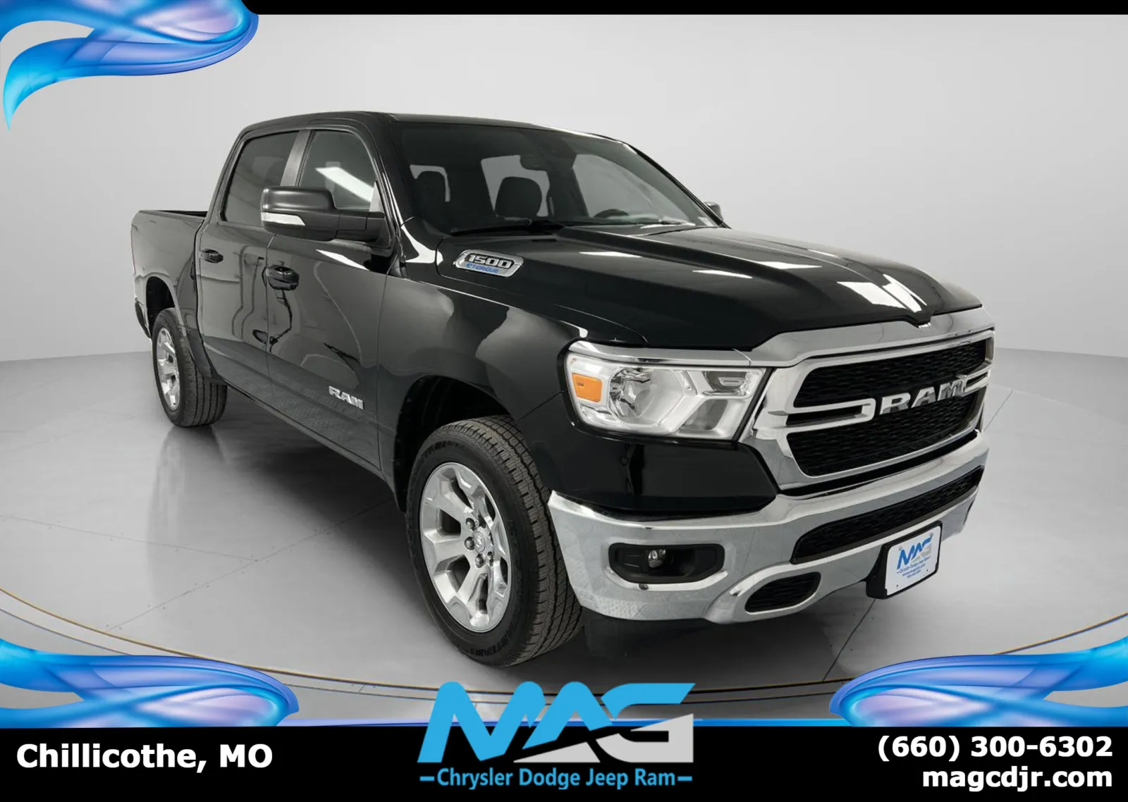 Black 2022 Ram 1500 Big Horn for sale in Chillicothe, MO