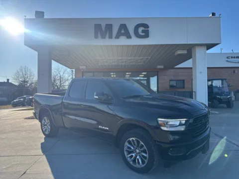 Black 2020 Ram 1500 Laramie for sale in Chillicothe, MO