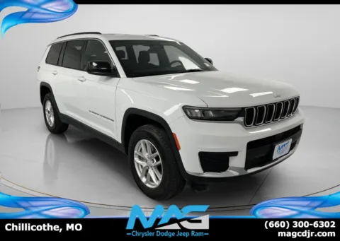 White 2025 Jeep Grand Cherokee L Laredo X for sale in Chillicothe, MO