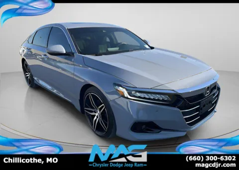 Gray 2021 Honda Accord Sedan Touring for sale in Chillicothe, MO