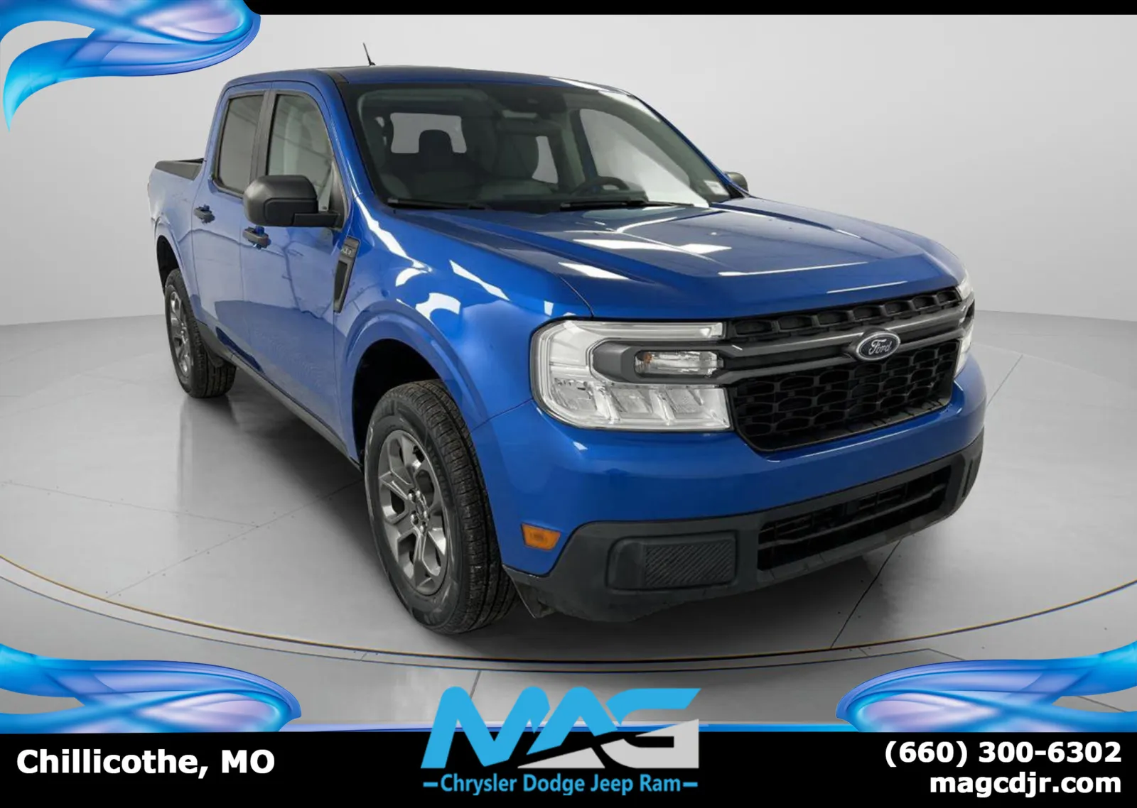 Blue 2022 Ford Maverick XLT for sale in Chillicothe, MO
