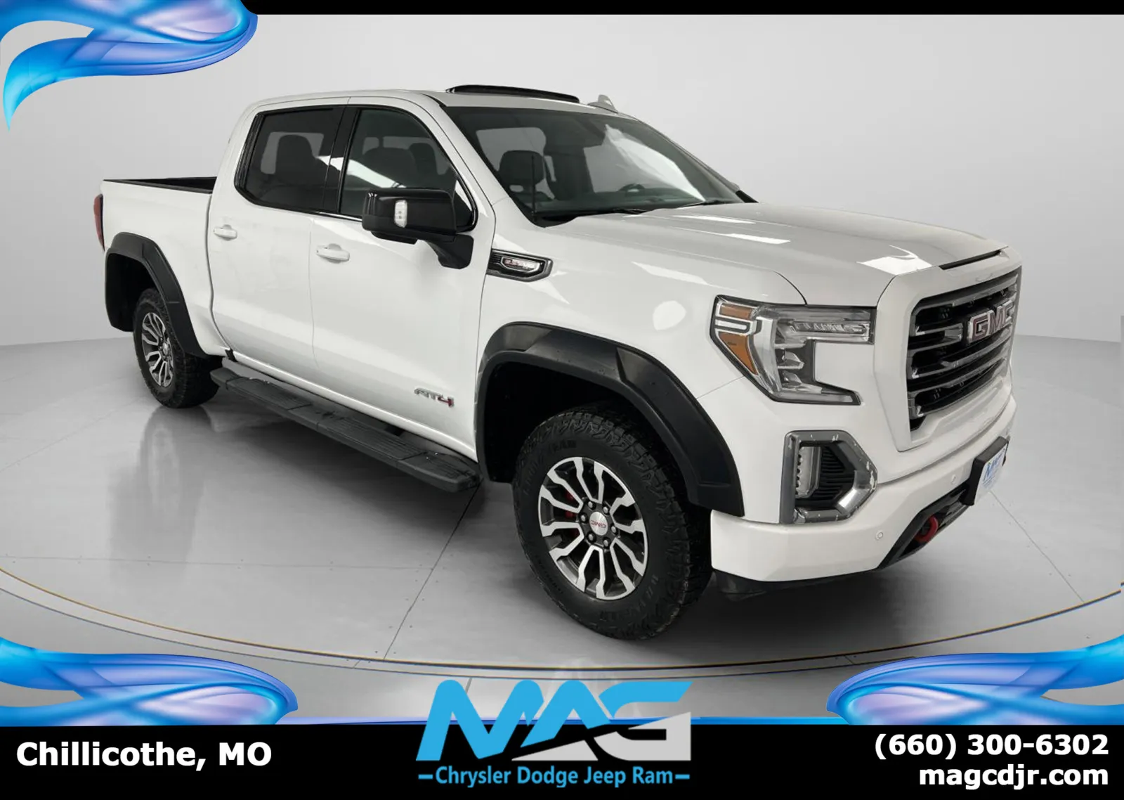 White 2020 GMC Sierra 1500 AT4 for sale in Chillicothe, MO