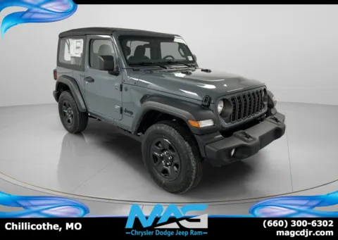 Blue 2026 Jeep Wrangler Sport for sale in Chillicothe, MO