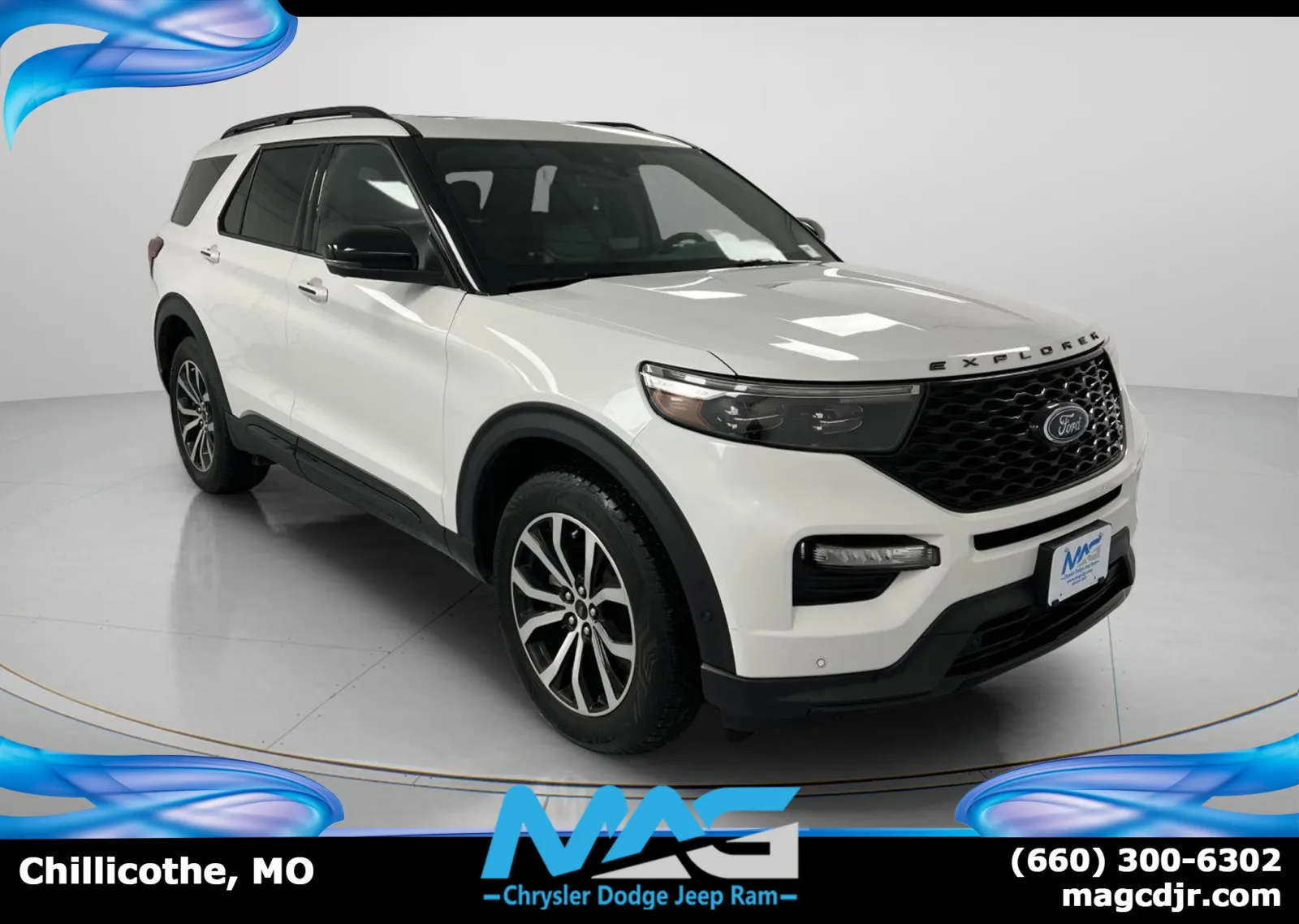 White 2020 Ford Explorer ST for sale in Chillicothe, MO