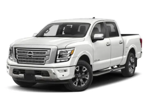 Blue 2023 Nissan Titan Platinum Reserve for sale in Chillicothe, MO