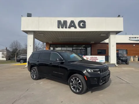 Black 2021 Jeep Grand Cherokee L Overland for sale in Chillicothe, MO