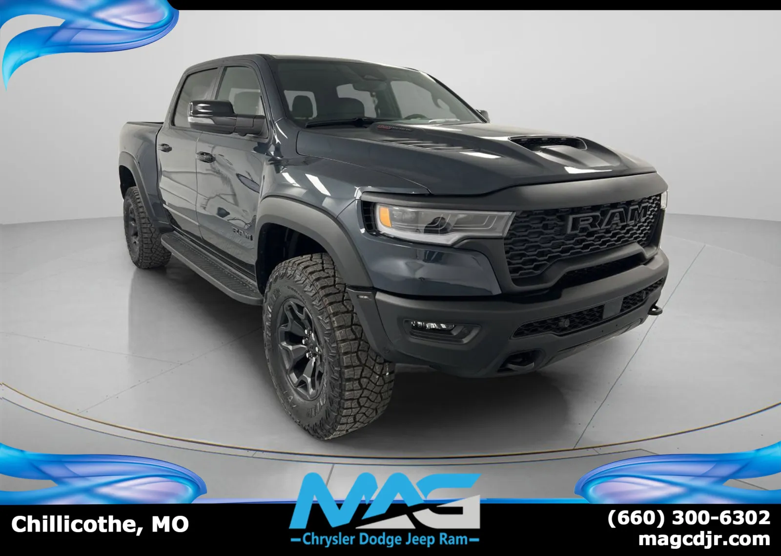 Blue 2026 Ram 1500 RHO for sale in Chillicothe, MO