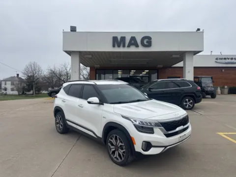 White 2023 Kia Seltos SX for sale in Chillicothe, MO