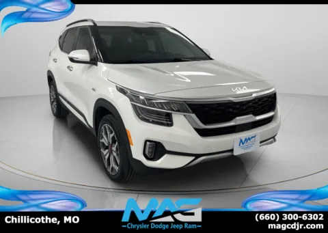White 2023 Kia Seltos SX for sale in Chillicothe, MO