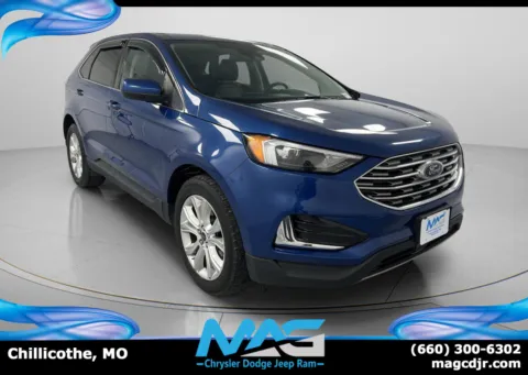 Blue 2022 Ford Edge SEL for sale in Chillicothe, MO