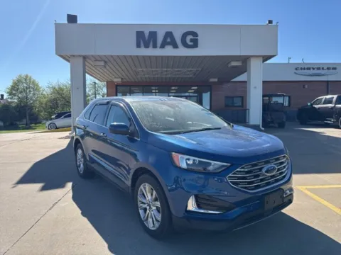 Blue 2022 Ford Edge SEL for sale in Chillicothe, MO