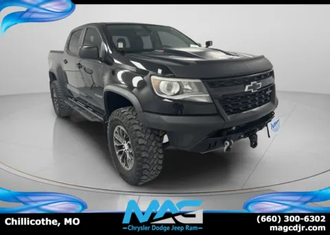 Black 2019 Chevrolet Colorado 4WD ZR2 for sale in Chillicothe, MO
