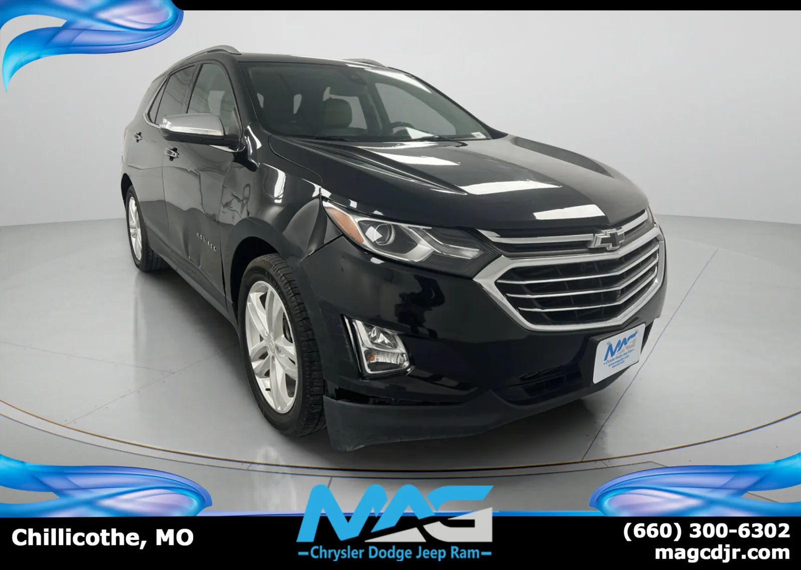 Black 2019 Chevrolet Equinox Premier for sale in Chillicothe, MO