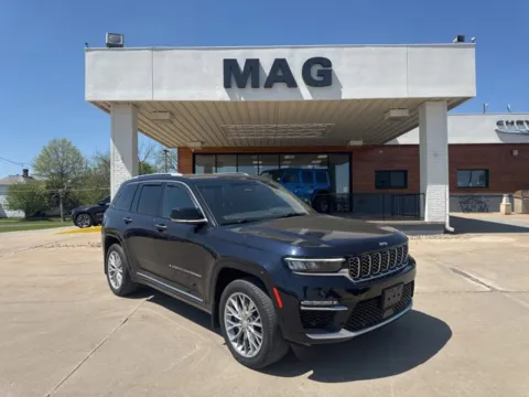 Blue 2022 Jeep Grand Cherokee 4xe Summit for sale in Chillicothe, MO