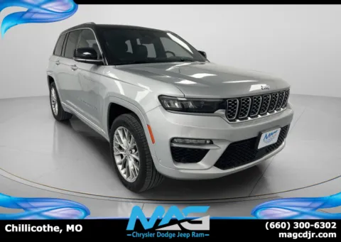 Silver 2022 Jeep Grand Cherokee 4xe Summit for sale in Chillicothe, MO