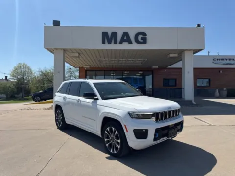 White 2022 Jeep Grand Cherokee 4xe Overland for sale in Chillicothe, MO