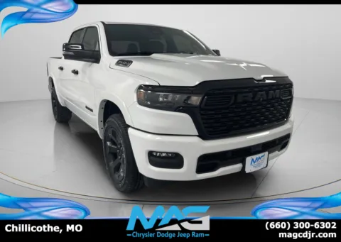 White 2026 Ram 1500 Big Horn for sale in Chillicothe, MO