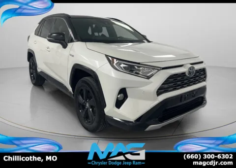 Blue 2020 Toyota RAV4 Hybrid XSE for sale in Chillicothe, MO