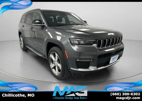 Gray 2021 Jeep Grand Cherokee L Limited for sale in Chillicothe, MO