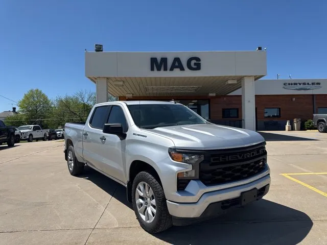 Silver 2022 Chevrolet Silverado 1500 Custom for sale in Chillicothe, MO