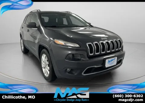 Gray 2016 Jeep Cherokee Limited for sale in Chillicothe, MO