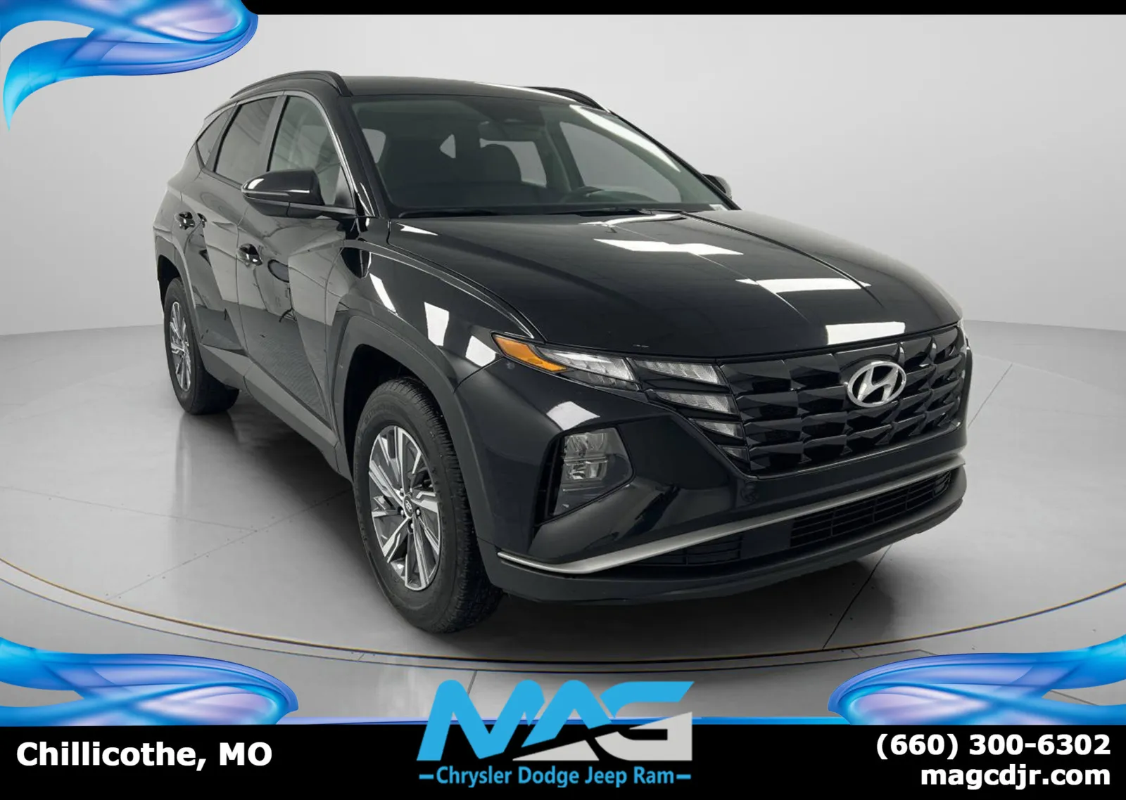 Black 2023 Hyundai Tucson Hybrid Blue for sale in Chillicothe, MO