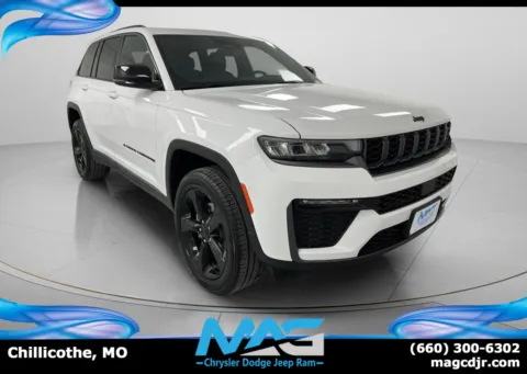 White 2026 Jeep Grand Cherokee Limited for sale in Chillicothe, MO