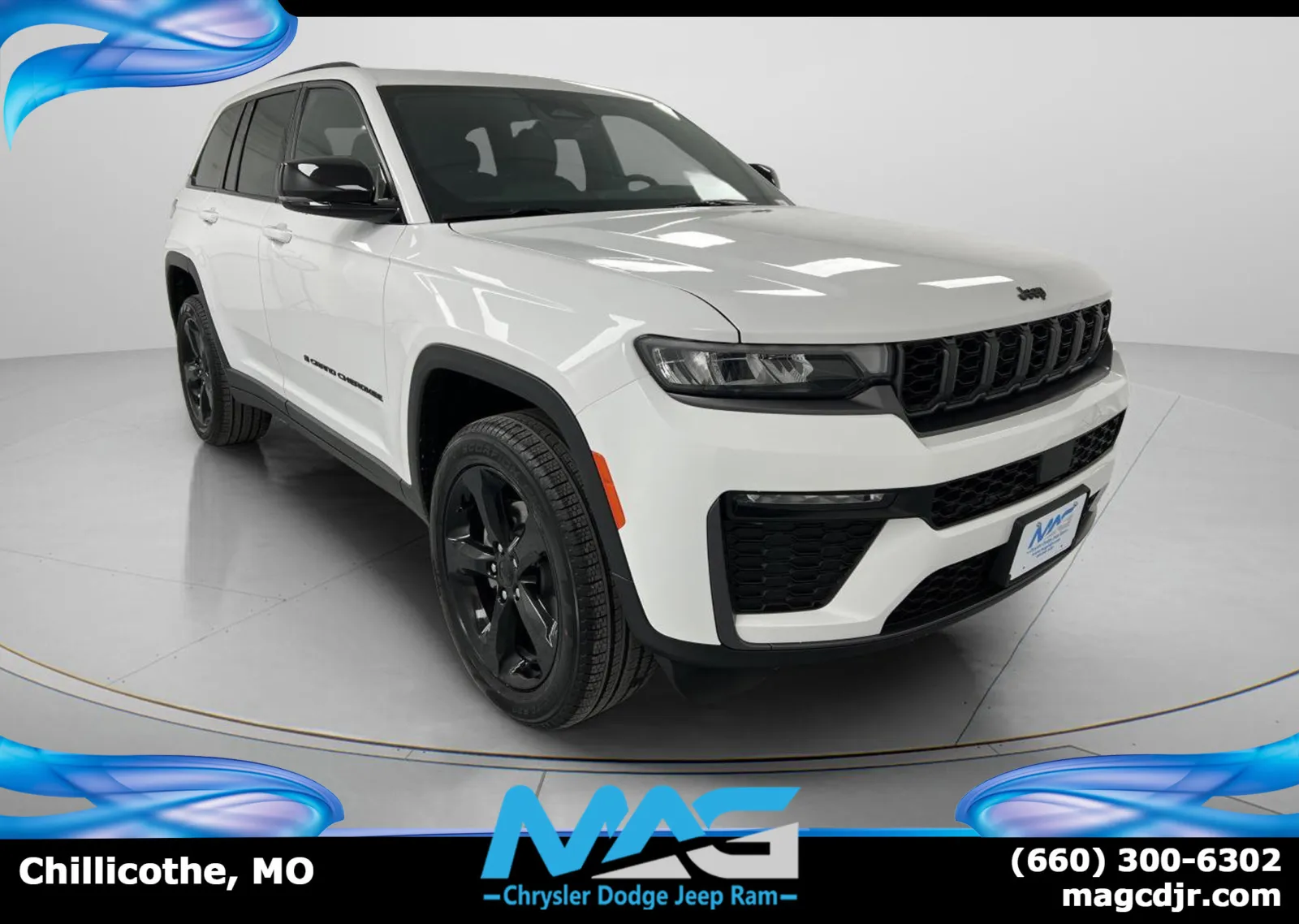 White 2026 Jeep Grand Cherokee Limited for sale in Chillicothe, MO