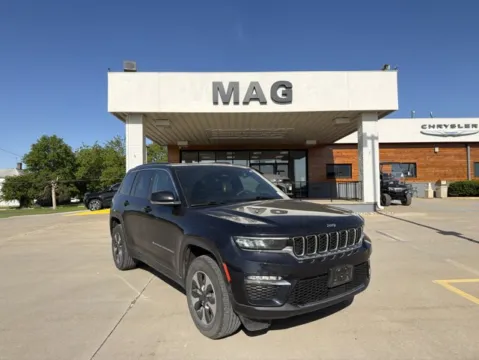Blue 2024 Jeep Grand Cherokee 4xe 4x4 for sale in Chillicothe, MO