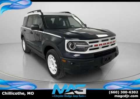 Blue 2023 Ford Bronco Sport Heritage for sale in Chillicothe, MO