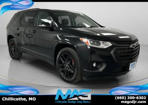 Black 2021 Chevrolet Traverse Premier for sale in Chillicothe, MO