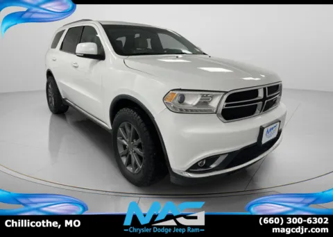 White 2014 Dodge Durango Limited for sale in Chillicothe, MO