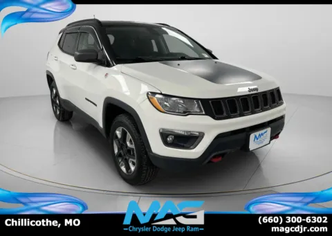 White 2018 Jeep Compass Trailhawk for sale in Chillicothe, MO