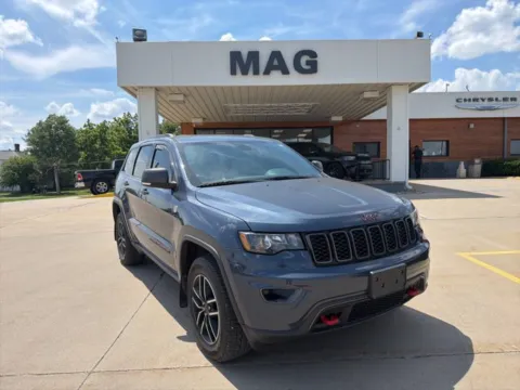 Blue 2021 Jeep Grand Cherokee Trailhawk for sale in Chillicothe, MO
