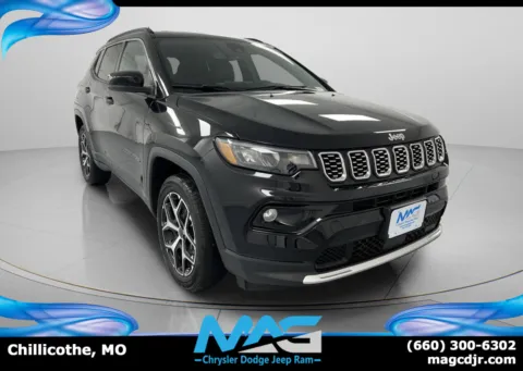 Black 2025 Jeep Compass Limited for sale in Chillicothe, MO