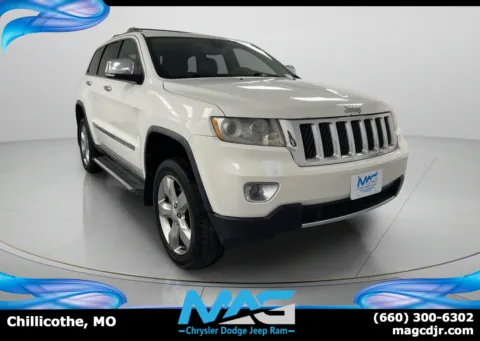 White 2011 Jeep Grand Cherokee Overland for sale in Chillicothe, MO