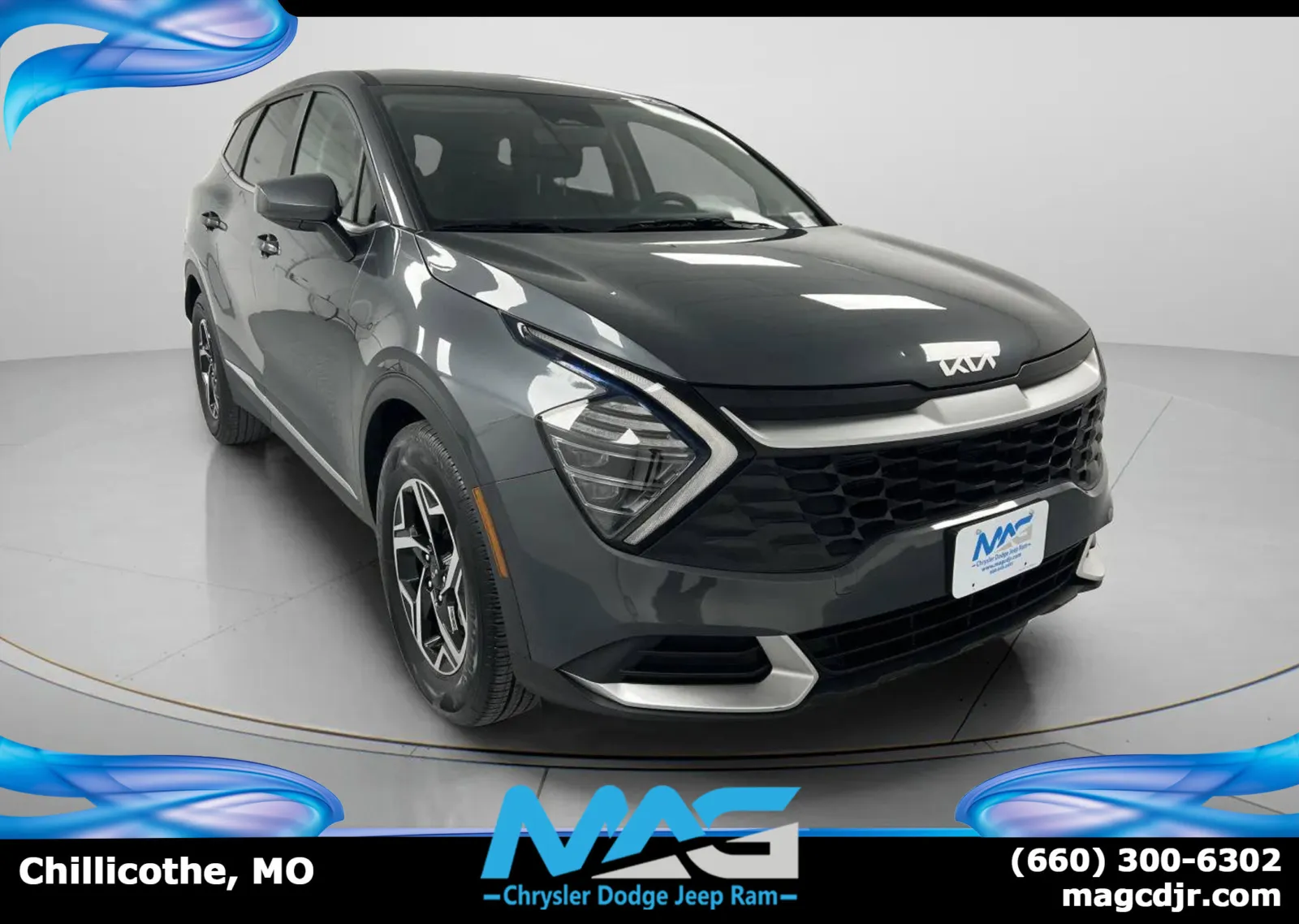 Gray 2024 Kia Sportage LX for sale in Chillicothe, MO