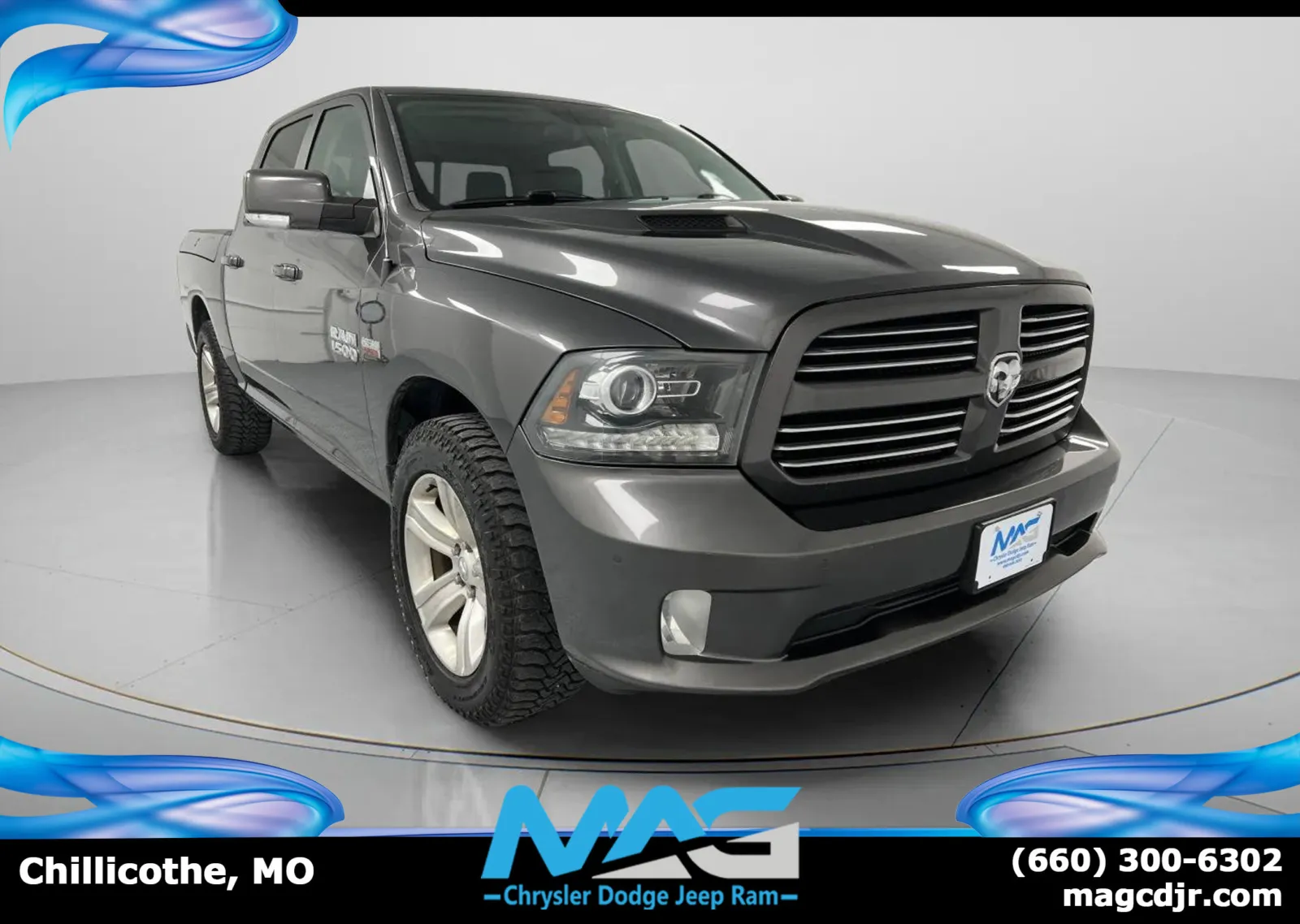 Gray 2017 Ram 1500 Sport for sale in Chillicothe, MO