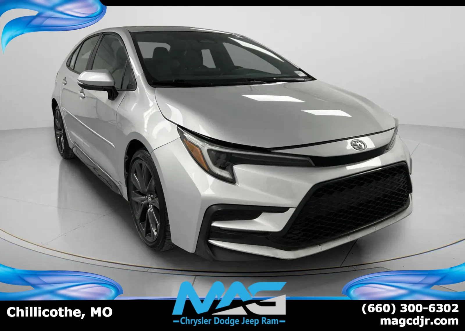 Silver 2024 Toyota Corolla SE for sale in Chillicothe, MO