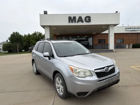 Silver 2014 Subaru Forester 2.5i Premium for sale in Chillicothe, MO