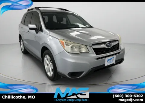 Silver 2014 Subaru Forester 2.5i Premium for sale in Chillicothe, MO